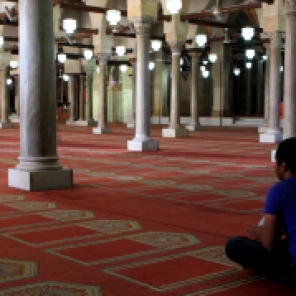 Main prayer hall of the Al-Azhar Mosque