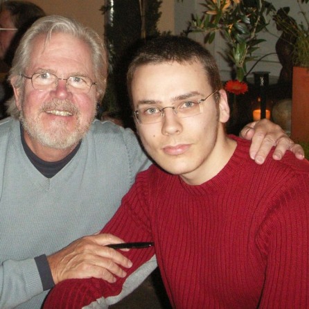 Tom Regan and I in Heidelberg in May 2006